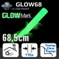 DigiPrint GLOWMark™ Nachleuchtfolie Glanz -68cm
