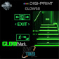 DigiPrint GLOWMark™ luminescentie film gloss 68cm