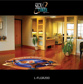 SUPERDEAL Floorgraphics200 Laminaat 200µ -91cm