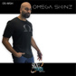 OMEGA-SKINZ T-shirt Black Men size S