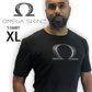 Omega Skinz T-shirt Black Men size XL
