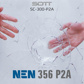 SOTT WF Security300 P2A Clear NEN 356 P2A -152cm