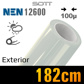SOTT WF Safety100 Clear NEN12600 EXTERIOR -182cm