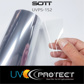 UV Protektion Folie Glasklar -152cm